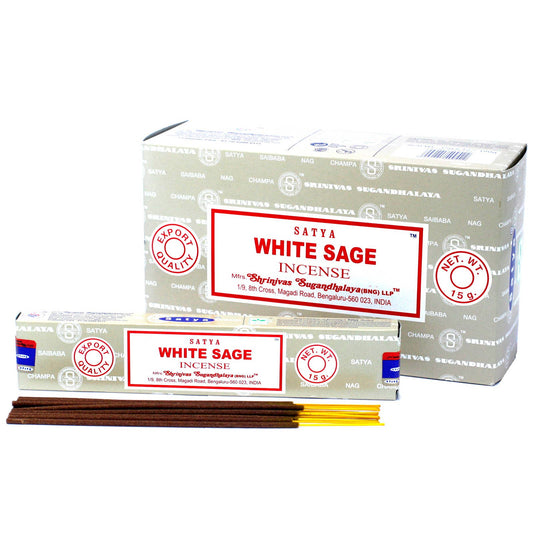 Satya Incense White Sage