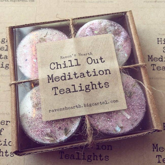 Chill Out Meditation Tealights